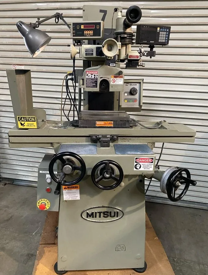 Оборудование ЧПУ 1981 MITSUI MSG-200MH 6" X 12" Hand Feed Surface Grinder with S