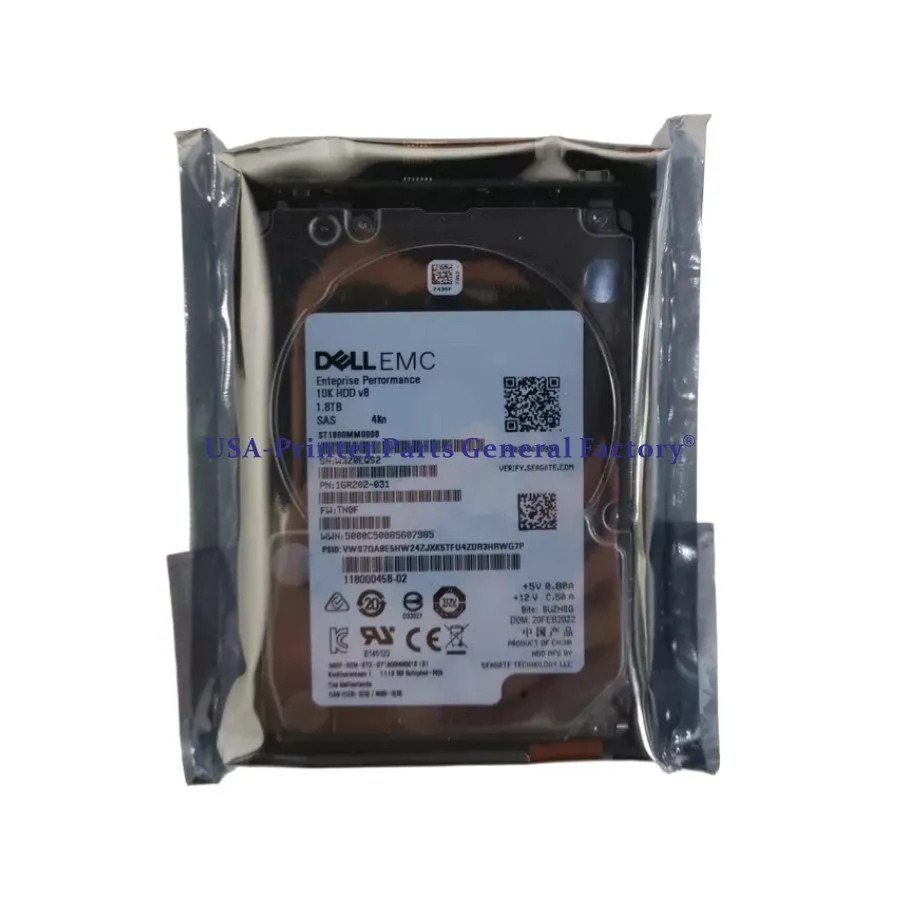 Жёсткий диск EMC UNITY 005051636 1.8TB 10K 12GBps 2.5" SAS HDD 005051633 D3-2S10