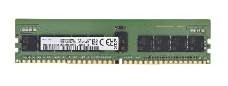 Модуль памяти Samsung 32GB DDR4-3200 RDIMM M393A4G43AB3-CWECO PC3200AA Server RA