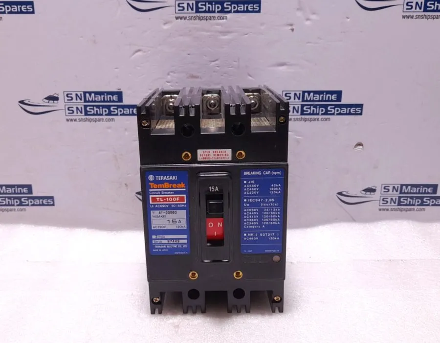 Автоматический выключатель TERASAKI TL-100F Tembreak Circuit Breaker 3 Pole AC69