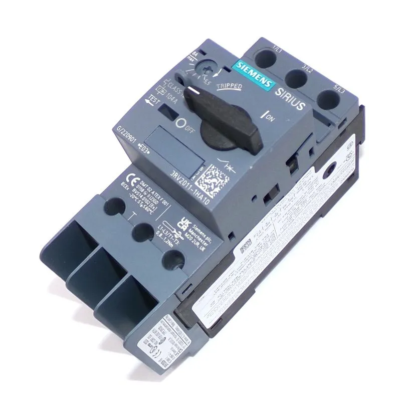 Автоматический выключатель Siemens 3RV2011-1HA10 Motor Protection Circuit Breake — фото лота 2