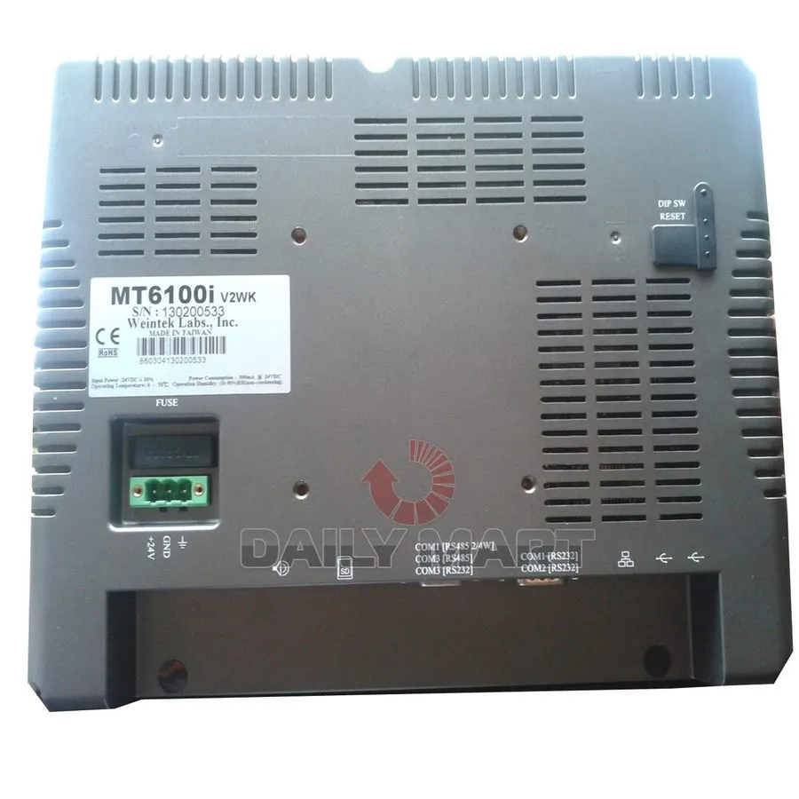 Панель оператора Weintek MT6100i V2WV 10" LCD Touch Screen Operator HMI Panel