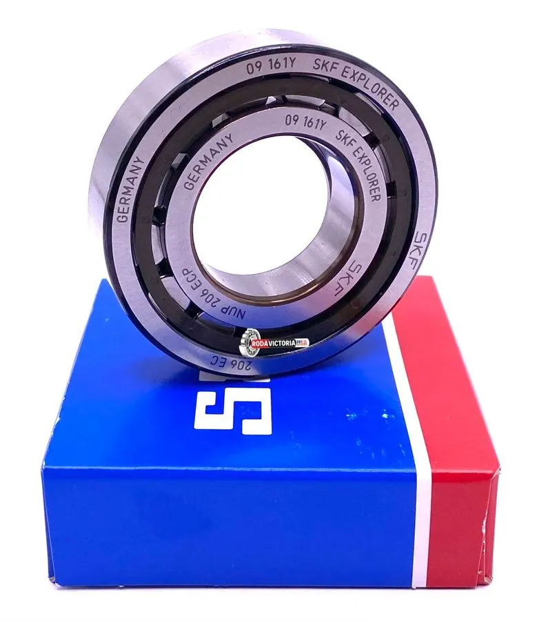 Подшипник SKF NUP206 ECP Cylindrical Roller Bearing Single Row 30x62x16 mm