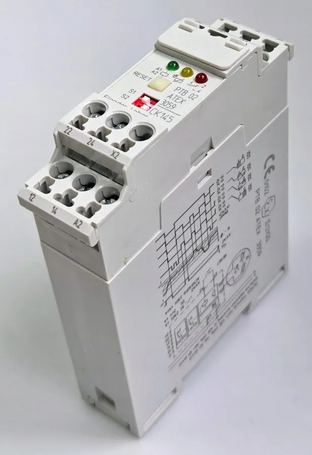 Реле защиты FLENDER LOHER CALOMAT CK145 Thermal Motor Protection Relay ATEX L013 — фото лота 2
