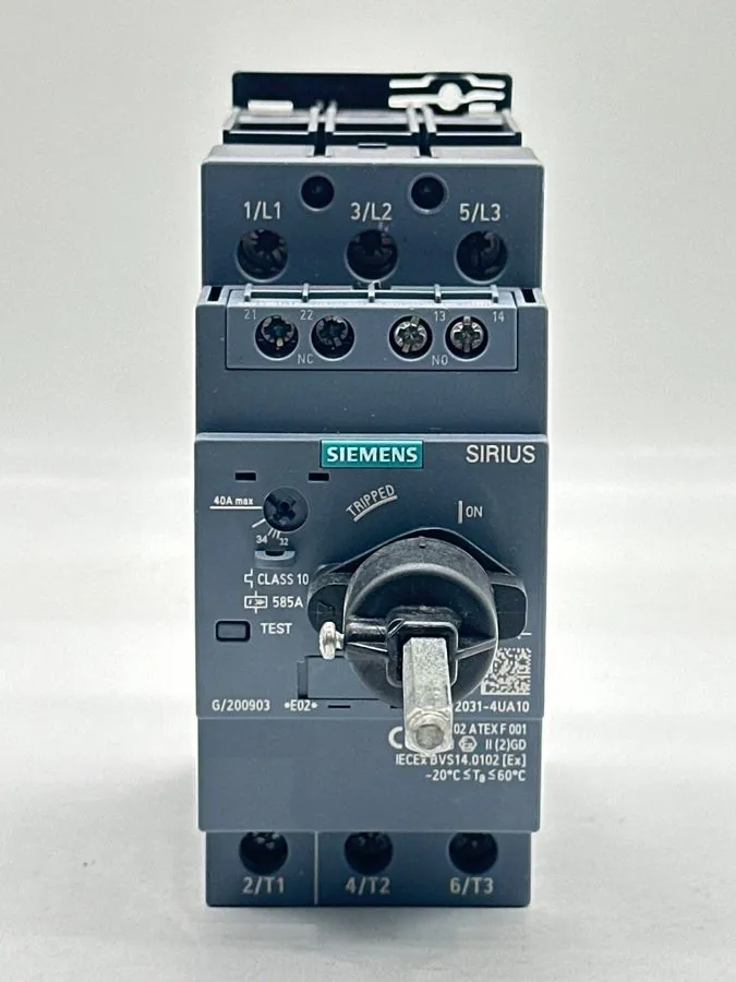 Автоматический выключатель Siemens SIRIUS 3RV2031-4UA10 Motor Protection Circuit — фото лота 2