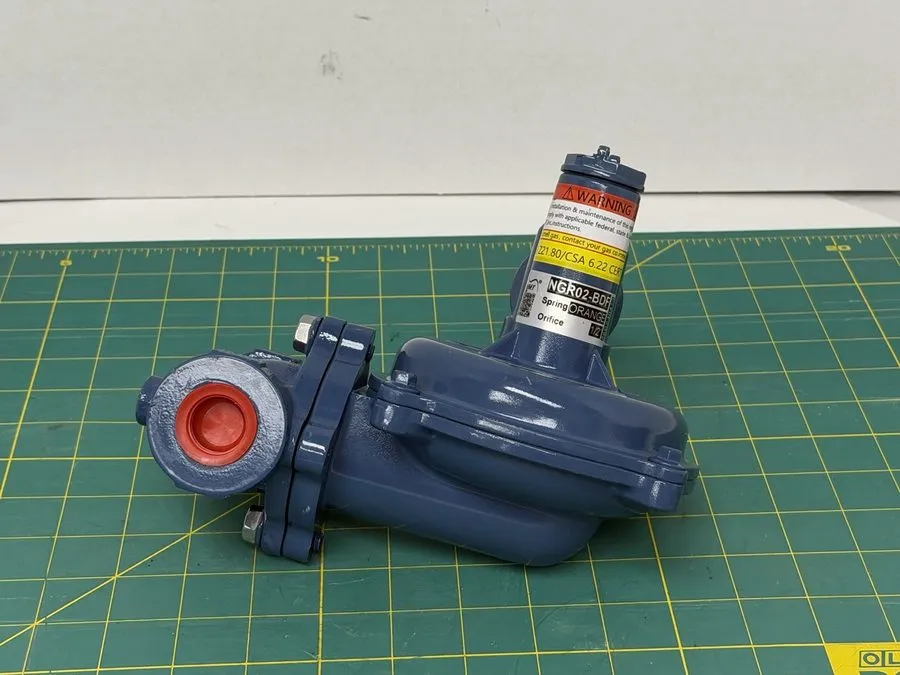 Трубопроводная арматура NORGAS NGR02-BDA Gas Regulator 3/4" NPT 1/2" Orifice Gre