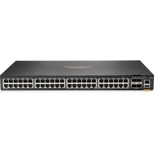 Коммутатор JL667A HPE Aruba 6300F 48-port 1GbE 4-port SFP56 Switch. HPE