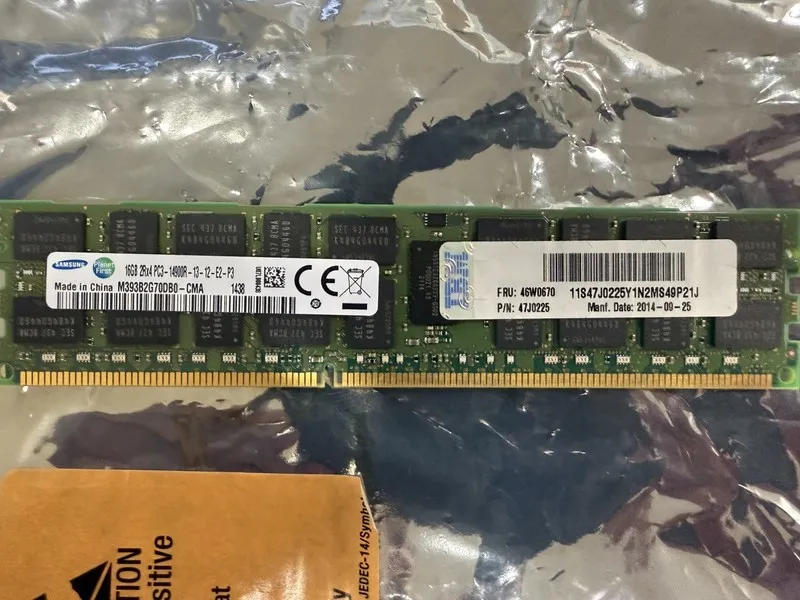 Модуль памяти Samsung 16GB 2RX4 PC3-14900R DDR3-1866 Server RAM M393B2G70DB0-CMA