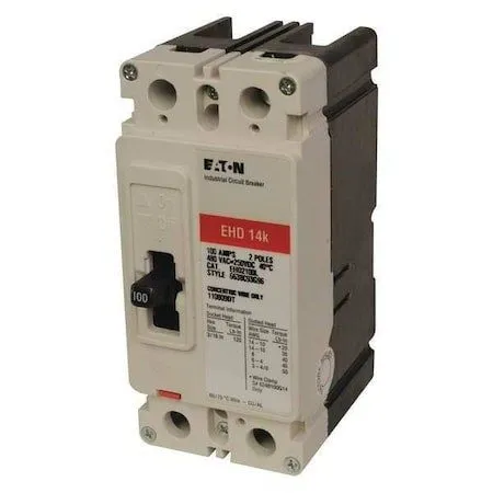 Автоматический выключатель EATON EHD14K Molded Case Circuit Breaker 30A 2 Pole 4