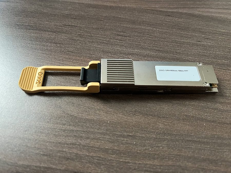 Трансивер QSFP56 200G SR4 Optical Transceiver 850nm MPO12-APC Multi-mode 100m