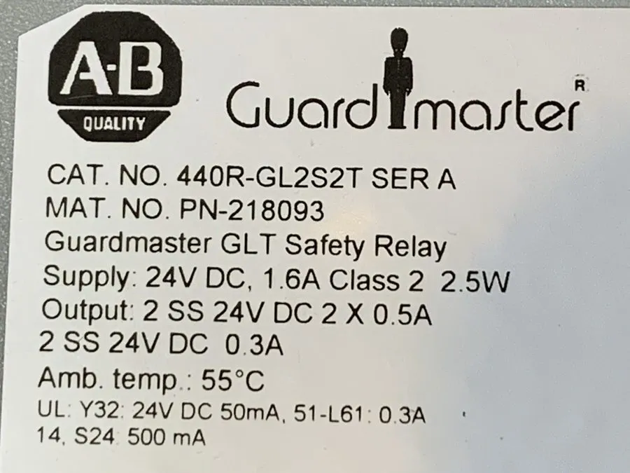 Реле безопасности 440R-GL2S2T