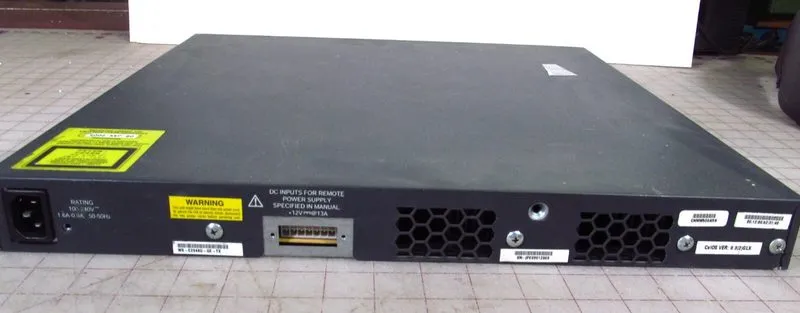 Коммутатор Cisco Catalyst WS-C2948G-GE-TX 48-port Gb Ethernet Network Switch — фото лота 4