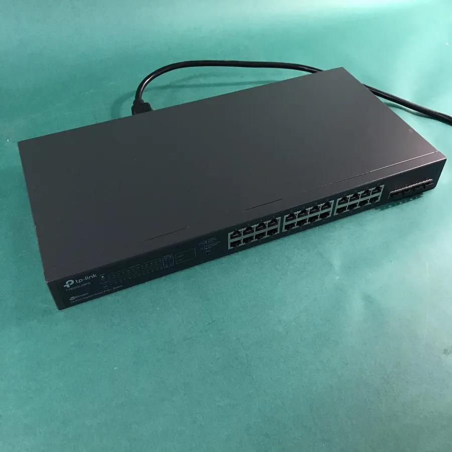 Коммутатор TP-Link T1600G-28PS JetStream 24-port Gigabit smart PoE+ Switch