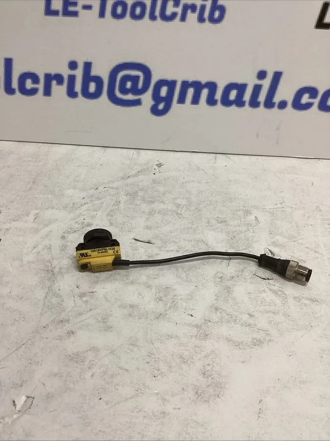 Фотоэлектрический датчик BANNER QS18VP6LVQ5 Photoelectric Sensor 10-30VDC USA lo
