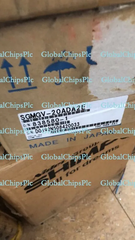 Серводвигатель YASKAWA AC SERVO MOTOR SGMGV-20ADA2E FREE