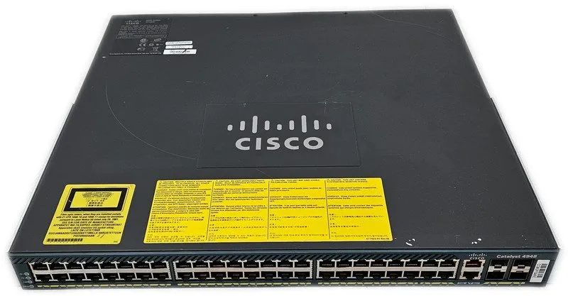 Коммутатор Cisco Catalyst 4948 WS-C4948 V06 48-Port 1U Fully Managed Switch 4x S