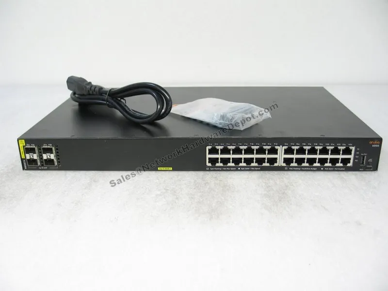 Коммутатор R8N87A HPE Aruba 6000 24G CL4 PoE 4SFP 370W Switch