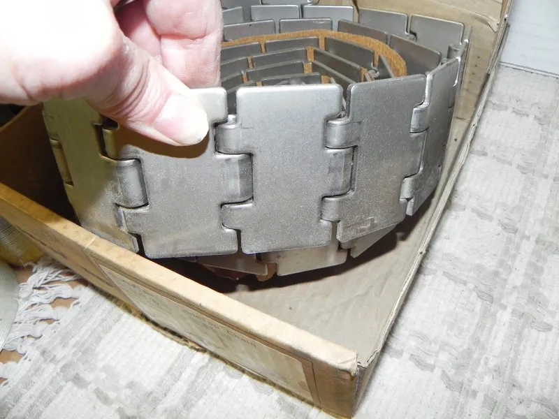 Конвейер Rexnord SS815-2.625IN Tabletop Conveyor Chain 2-5/8" W 9ft Stainless St — фото лота 2