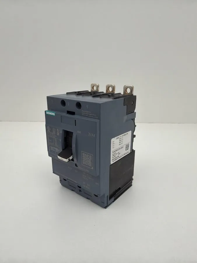 Автоматический выключатель SIEMENS 3VA4190-4ED34-0AA0 Breaker 3VA41 3P 90A 25KA 