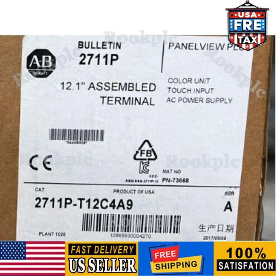Панель оператора Allen Bradley 2711P-T12C4A9 PanelView Plus Terminal