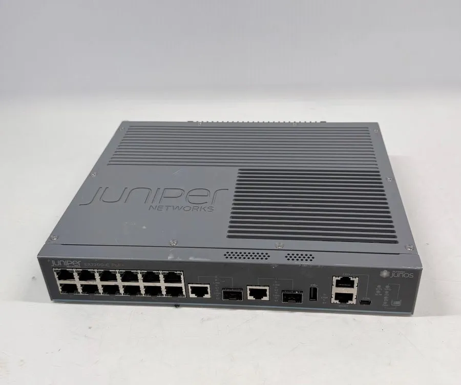 Коммутатор Juniper EX2200-C-12P-2G 12-Port PoE+ Compact Managed Switch