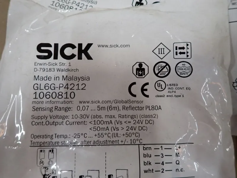 Фотоэлектрический датчик SICK GL6G-P4212 photoelectric switch Sensor — фото лота 2