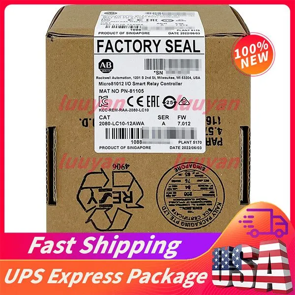 ПЛК Allen-Bradley 2080-LC10-12AWA Smart Relay Controller 100-240VAC
