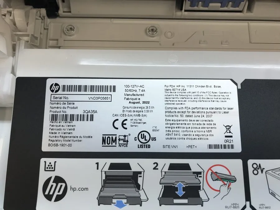 Лазерный принтер HP Color LaserJet Managed E45028 laser printer 432 Page count T