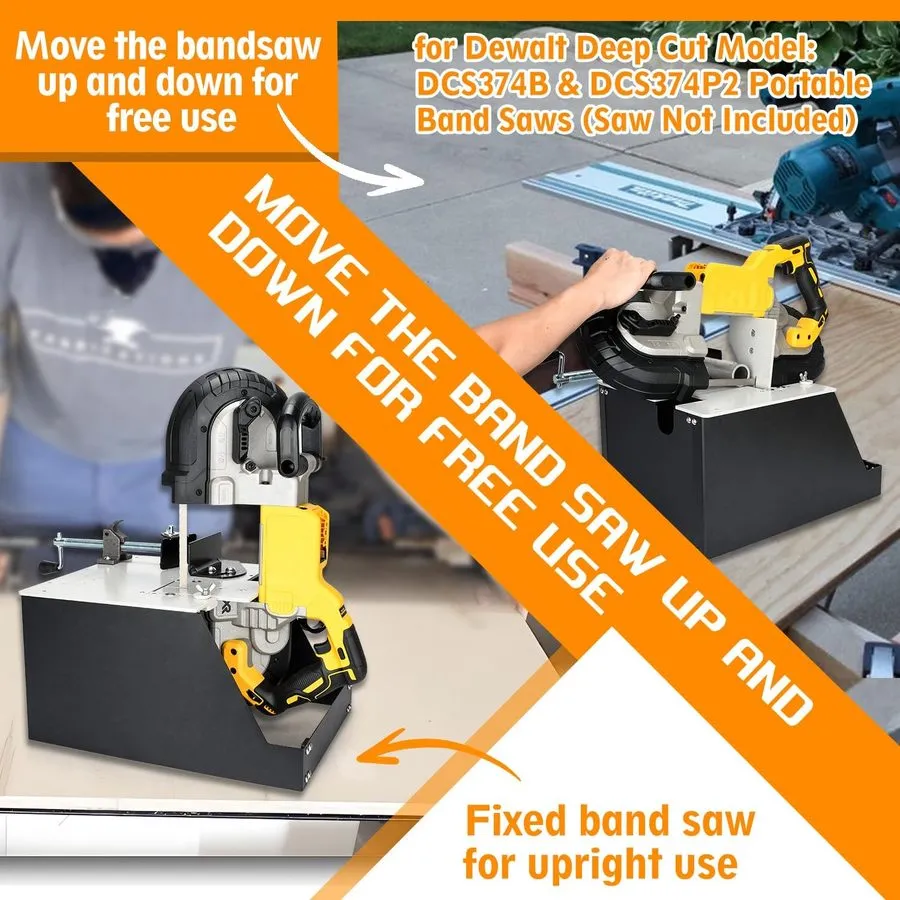 Оборудование ЧПУ DeWALT DCS374B 20V MAX XR® Cordless Brushless Deep Cut Band Saw — фото лота 2