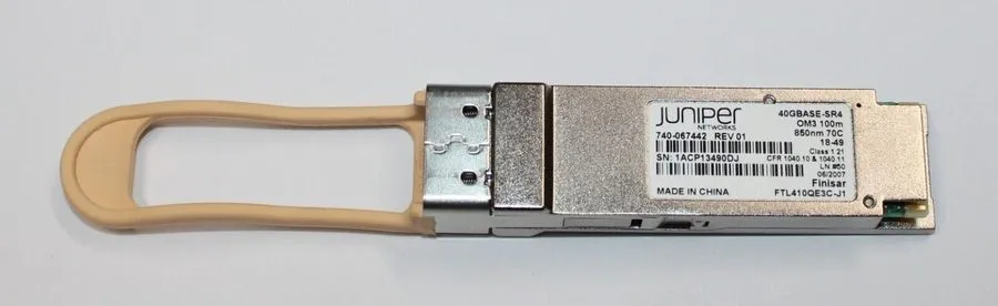 Трансивер Lot 2 Juniper 740-032986 QFX-QSFP-40G-SR4 40Gbps OM3 850nm Finisar FTL