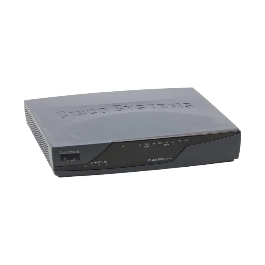 Маршрутизатор Cisco CISCO876-SEC-I-K9 Router — фото лота 1