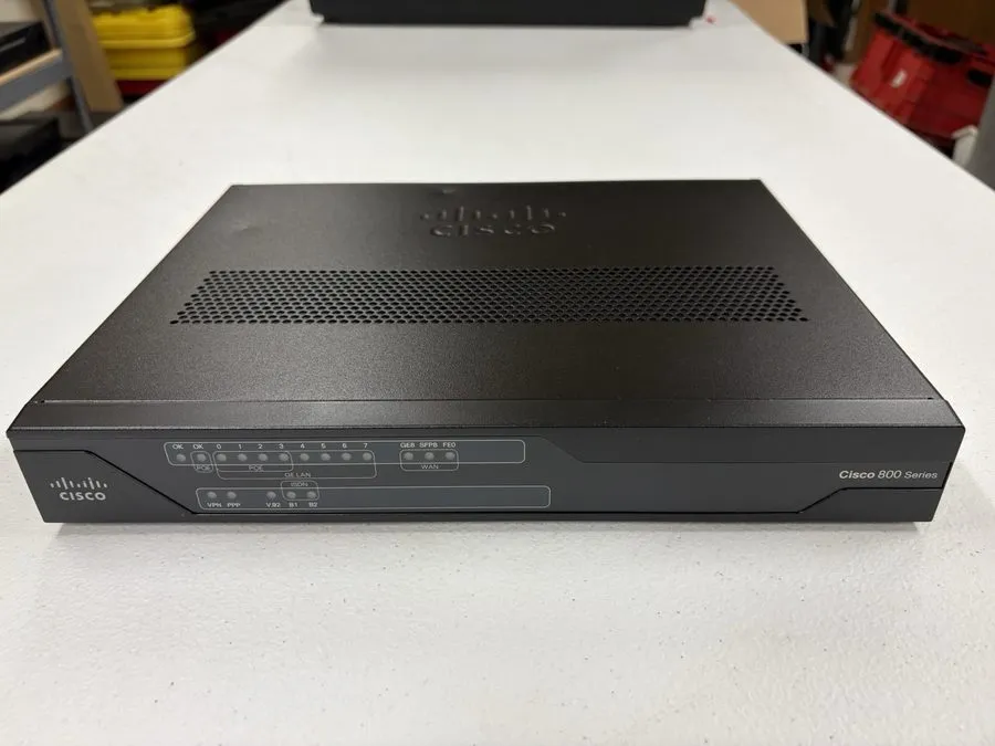 Маршрутизатор CISCO C891F-K9 891F Gigabit Integrated Service Router 8-Port