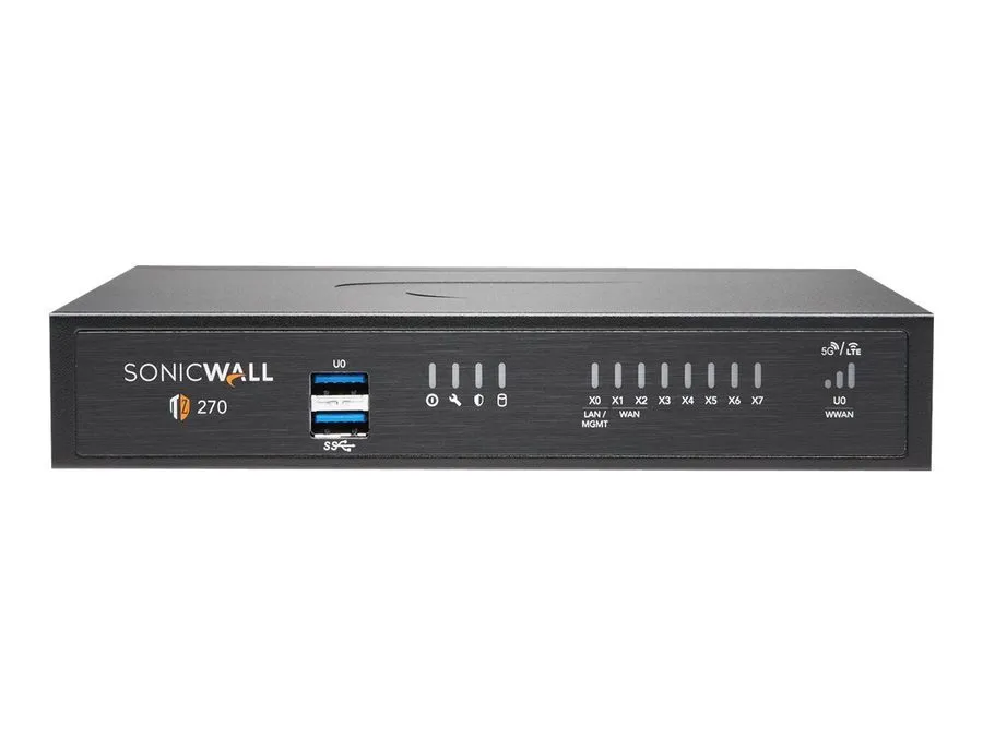 Межсетевой экран SonicWall 02-SSC-6844 TZ270 SECURE UPGRADE PLUS ADVANCED EDITIO