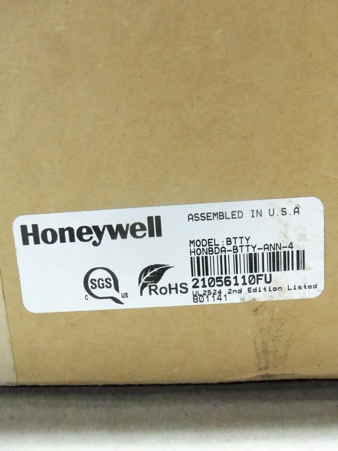 СХД HONEYWELL HONBDA-BTTY-ANN-4 BBU BTTY EXTERNAL ANNUNICATOR HONBDA FIRE ALARM