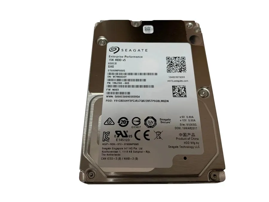 Жёсткий диск 4HGTJ ST600MP0005 Dell ENTERPRISE 600GB 15K SAS 2.5"12G HDD Hard Dr