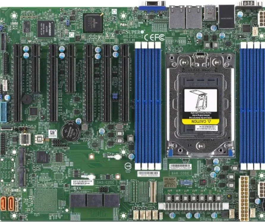 Процессор Supermicro H12SSL-i+AMD EPYC 7A23 48 cores 96 threads 2.65ghz combinat