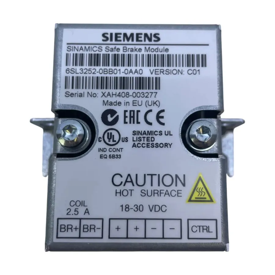 Частотный преобразователь Siemens 6SL3252-0BB01-0AA0 SINAMICS Safe Brake Relay 2