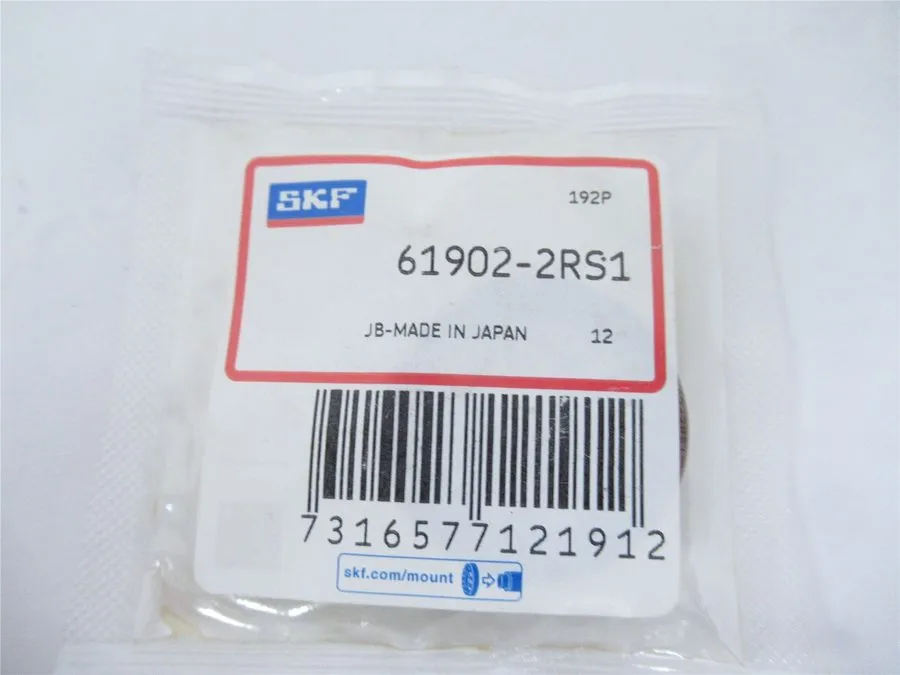 Подшипник SKF 61902-2RS1 DEEP GROOVE BALL BEARING, RUBBER SEALED 15x28x7 mm