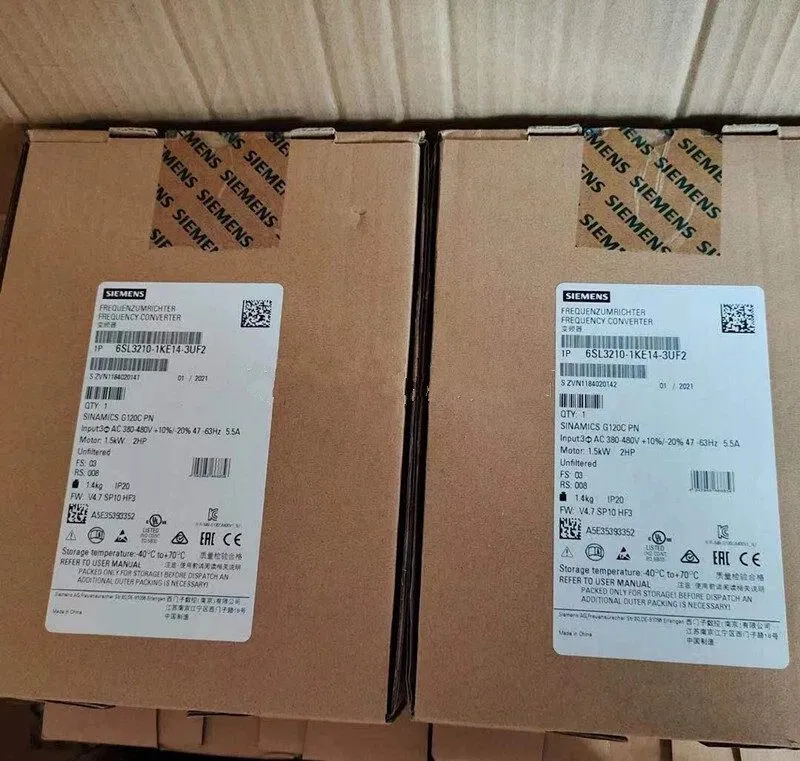 Частотный преобразователь 6SL3210-1KE14-3UF2 SIEMENS SINIMICS G120C Frequency Co
