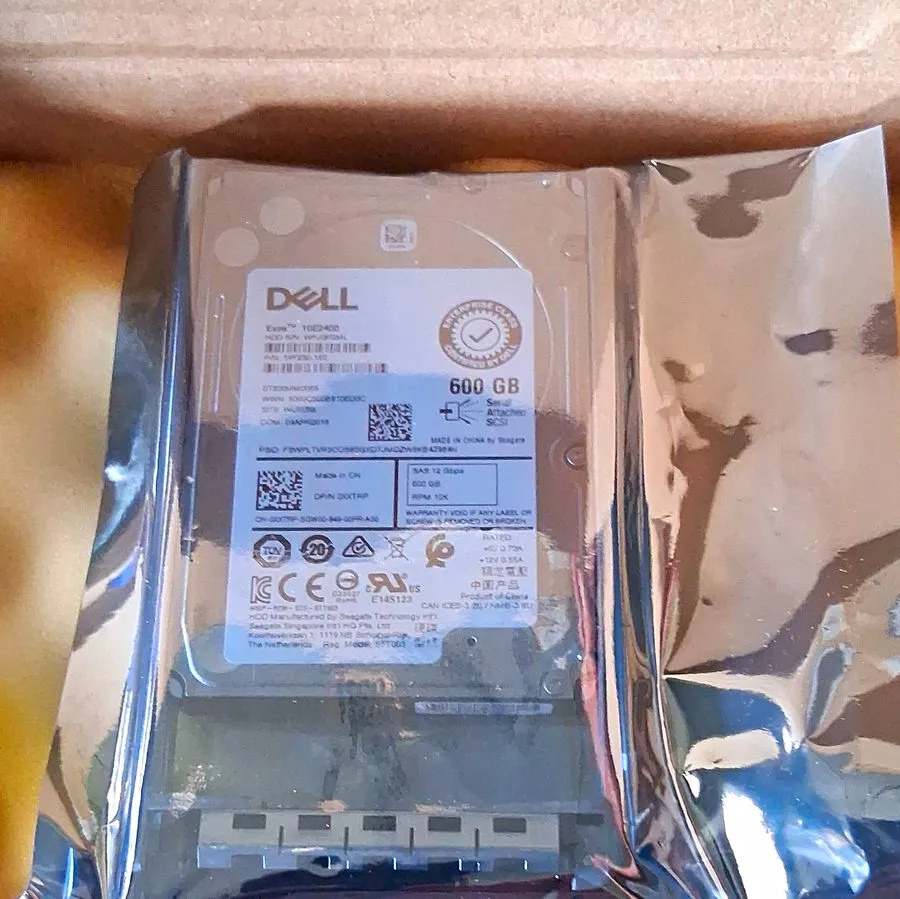 Жёсткий диск 4HGTJ ST600MP0005 Dell ENTERPRISE 600GB 15K SAS 2.5"12G HDD Hard Dr