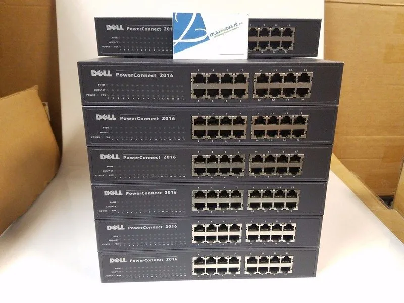 Коммутатор Dell PowerConnect 2016 10/100 16 Port Ethernet Switch