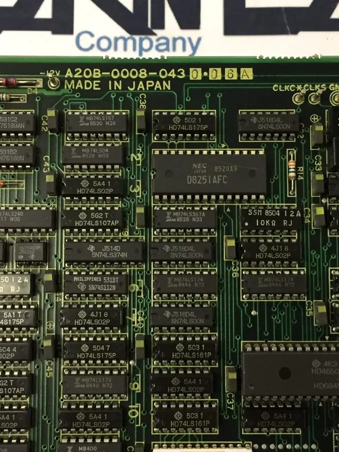 Плата ЧПУ Fanuc A20B-0008-0430/06A PC Control Circuit Board