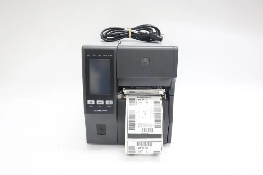 Принтер этикеток Zebra ZT411 Thermal Transfer Label Printer 300 dpi Peel Rewind 