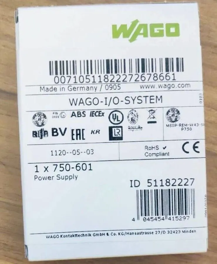 Модуль WAGO 750-601 Analog PLC Module