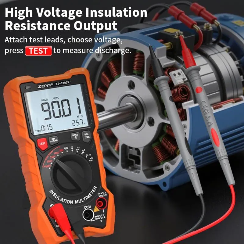 Мультиметр ZOYI ZT-1000R 2 in 1 Insulation Tester Multimeter