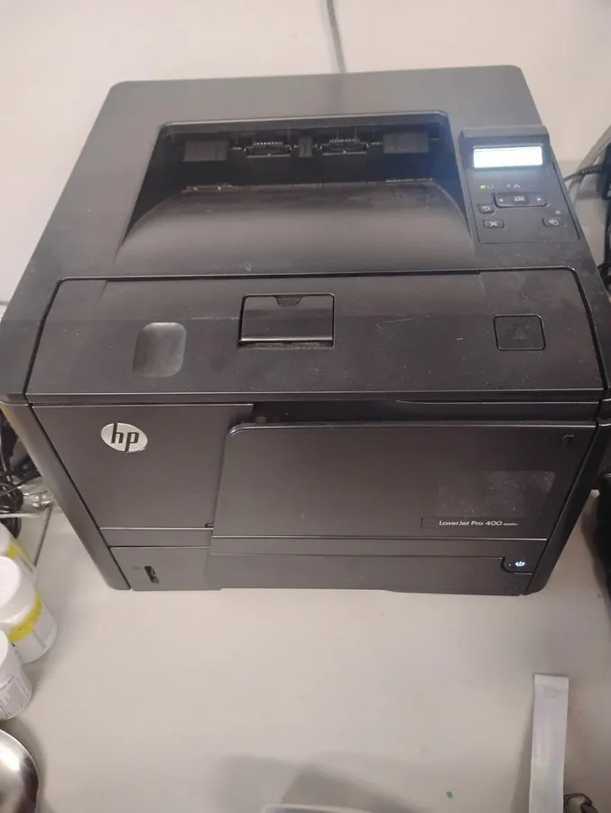 Лазерный принтер HP Laserjet M401n Laser printer Cleaned & Serviced & Toner — фото лота 1