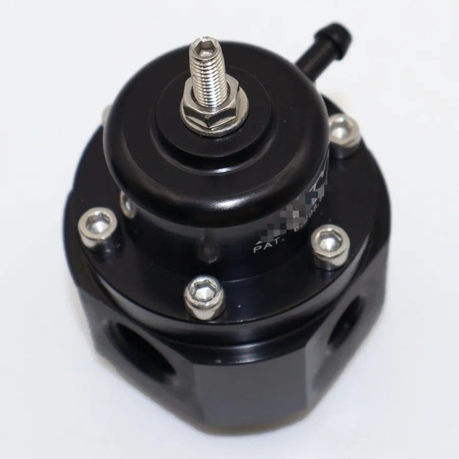Трубопроводная арматура AEM Universal Black Anodized Adjustable Fuel Pressure Re — фото лота 1