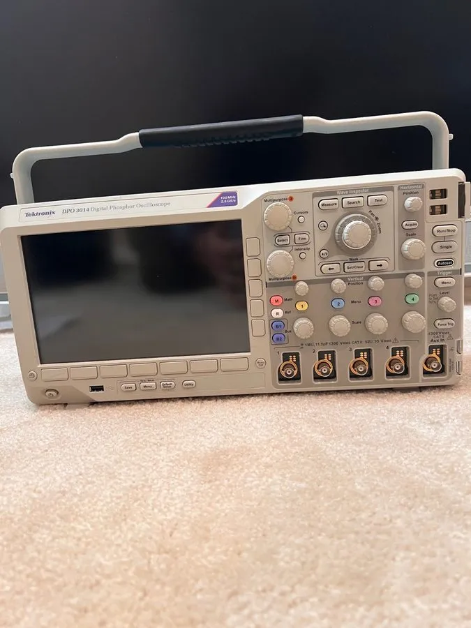 Осциллограф Tektronix MSO3014 Mixed Signal Oscilloscope 100MHz, 2.5GS/s 4 channe — фото лота 1