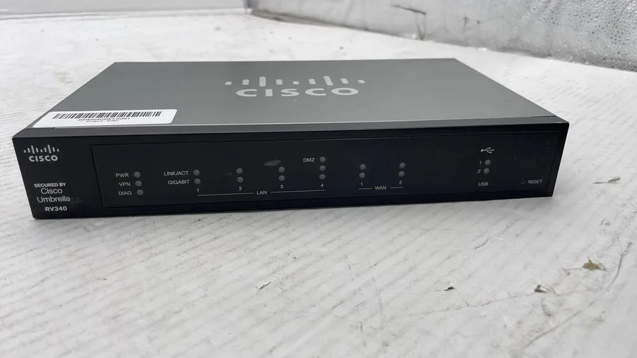 Маршрутизатор Cisco RV340 1000Mbps Dual WAN Gigabit VPN Router (RV340-K9-NA)