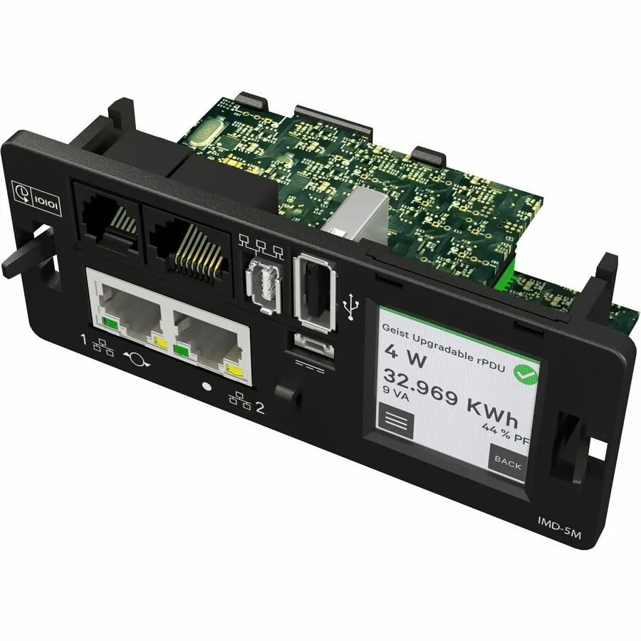 Блок розеток PDU Vertiv Geist Switched Rack PDU w/ Next Gen IMD 1U 20A 120V 1.9k — фото лота 2